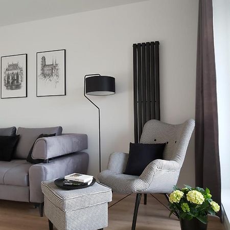 Apartament 150 Zaspa Vvita Z Prywatnym Ogrodem I Tarasem 그단스크 외부 사진