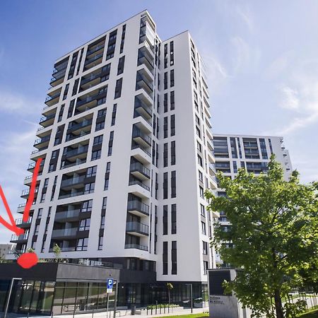 Apartament 150 Zaspa Vvita Z Prywatnym Ogrodem I Tarasem 그단스크 외부 사진